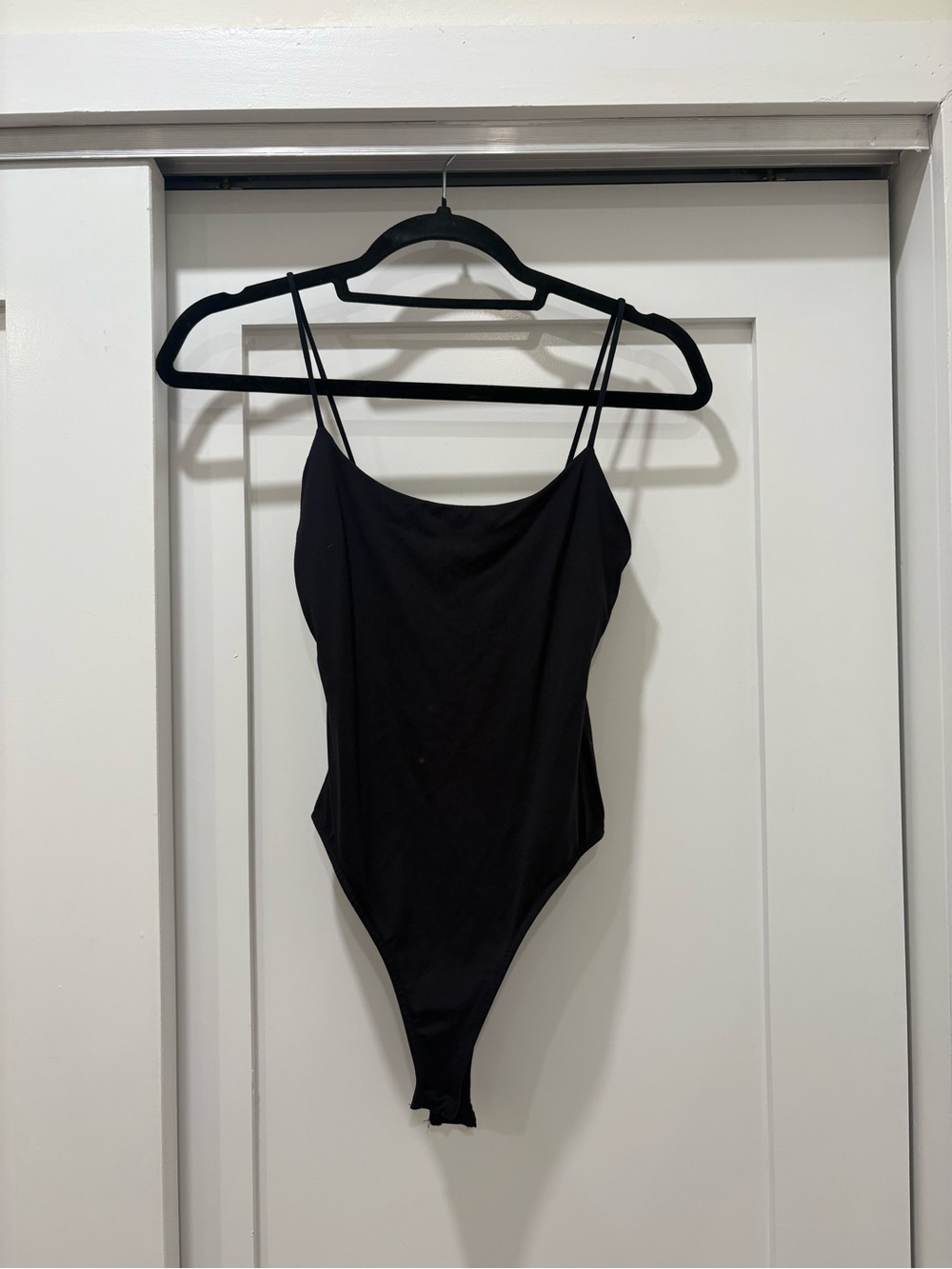 Zara black Bodysuit - Classic Spaghetti Strap